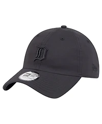 New Era Men's Black Detroit Tigers Ripstop Casual Classic Adjustable Hat