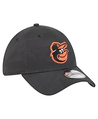 New Era Men's Black Baltimore Orioles Tonal Camo 39THIRTY Flex Hat