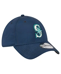 New Era Men's Navy Seattle Mariners Tonal Camo 39THIRTY Flex Hat