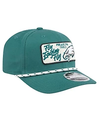New Era Men's Midnight Green Philadelphia Eagles Chant 9SEVENTY Stretch-Snap Hat