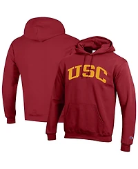 Champion Men's Cardinal Usc Trojans Basic Arch Fleece Pullover Hoodie
