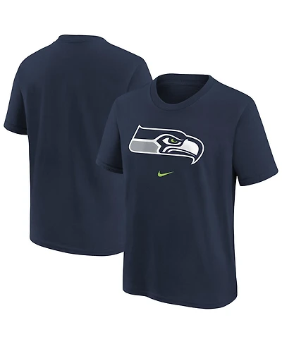 Nike Big Boys and Girls College Navy Seattle Seahawks Primary Logo Legend T-Shirt