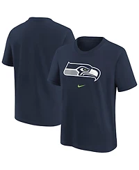 Nike Big Boys and Girls College Navy Seattle Seahawks Primary Logo Legend T-Shirt