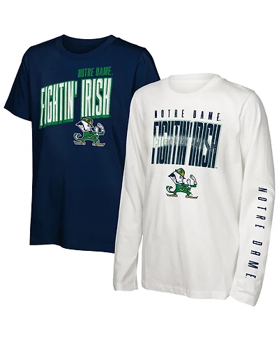 Outerstuff Preschool Notre Dame Fighting Irish Mix 3-in-1 Combo T-Shirt Set