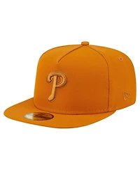 New Era Men's Orange Philadelphia Phillies Color Pack A-Frame 59FIFTY Fitted Hat
