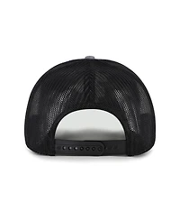 '47 Brand Men's Heather Charcoal Pittsburgh Steelers Carbon Rope Trucker Adjustable Hat