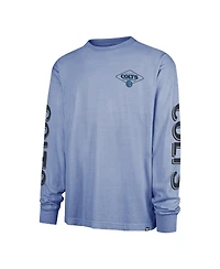 '47 Brand Men's Royal Indianapolis Colts Cairn Ravine Foundation Throwback Long Sleeve T-Shirt