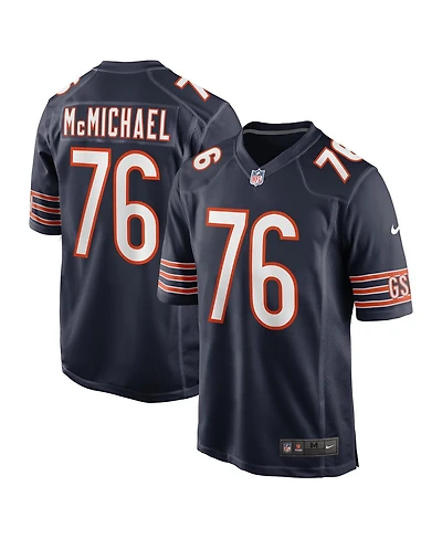 Nike Men's Steve McMichael Navy Chicago Bears Retired Player Game Jersey