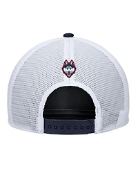 Nike Men's Navy UConn Huskies 2025 On-Field Rise Trucker Adjustable Hat