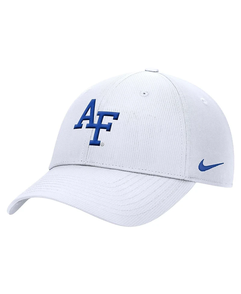 Nike Men's White Air Force Falcons 2025 On-Field Club Performance Adjustable Hat