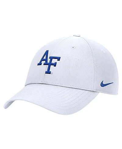 Nike Men's White Air Force Falcons 2025 On-Field Club Performance Adjustable Hat