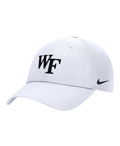 Nike Men's White Wake Forest Demon Deacons 2025 On-Field Club Performance Adjustable Hat
