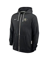 Nike Men's Black Colorado Buffaloes 2025 Sideline Performance Full-Zip Hoodie