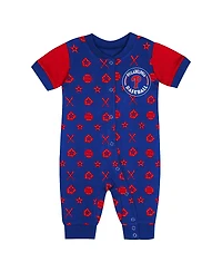 Outerstuff Newborn Blue Philadelphia Phillies Hard 90 Coveralls