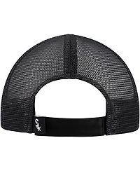 New Era Toddler White/Black Chicago White Sox Painted A-Frame 9FORTY Trucker Adjustable Hat