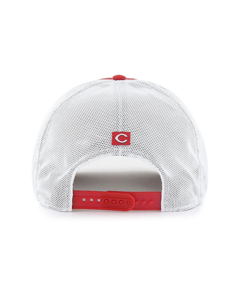 '47 Brand Men's Red Cincinnati Reds Brrr Downburst Mesh Hitch Adjustable Hat