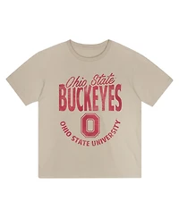 Outerstuff Toddler Tan Ohio State Buckeyes News Flash T-Shirt