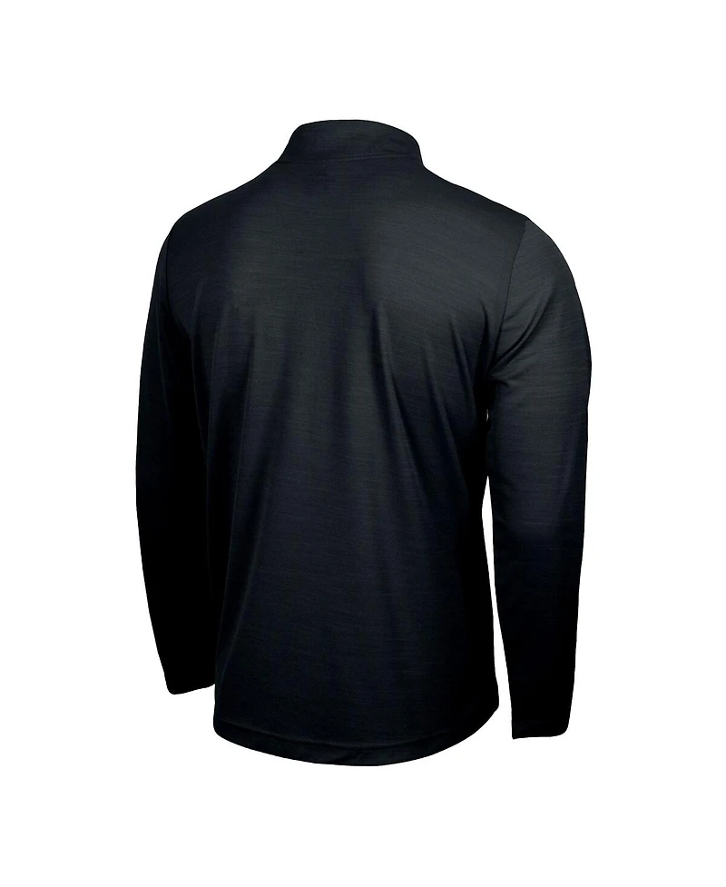Nike Men's Black Wake Forest Demon Deacons Intensity Performance Quarter-Zip Pullover Sweatshirt