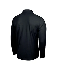 Nike Men's Black Wake Forest Demon Deacons Intensity Performance Quarter-Zip Pullover Sweatshirt