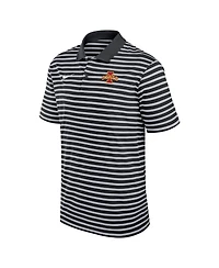 Nike Men's Black Iowa State Cyclones Victory Stripe Performance Polo Shirt