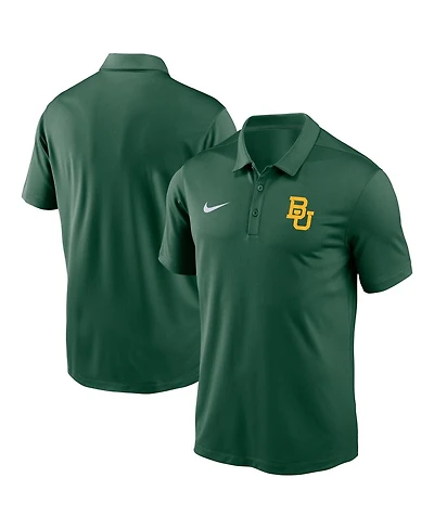 Nike Men's Green Baylor Bears Victory Solid Performance Polo Shirt