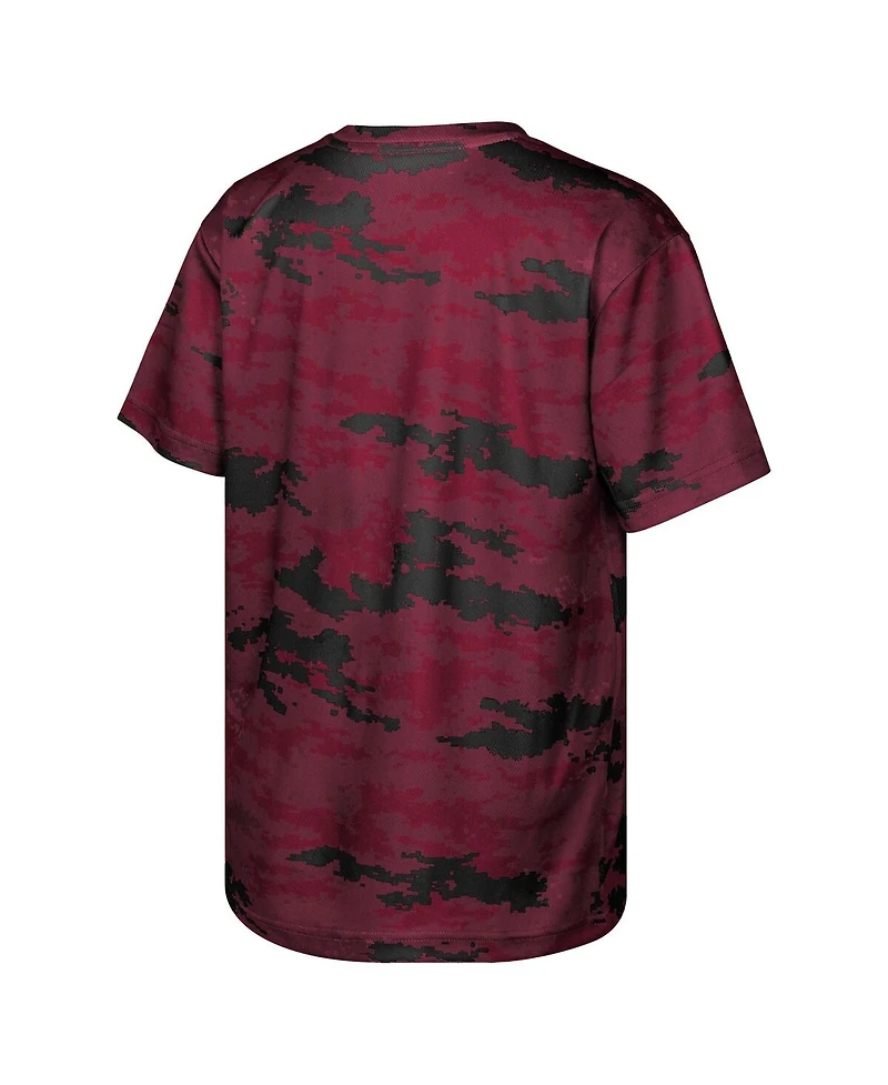 Outerstuff Big Boys and Girls Garnet South Carolina Gamecocks Scrimmage Sublimated T-Shirt