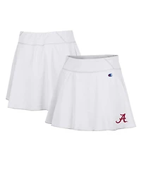 Champion Women's White Alabama Crimson Tide Tailgate Soft Touch Skort