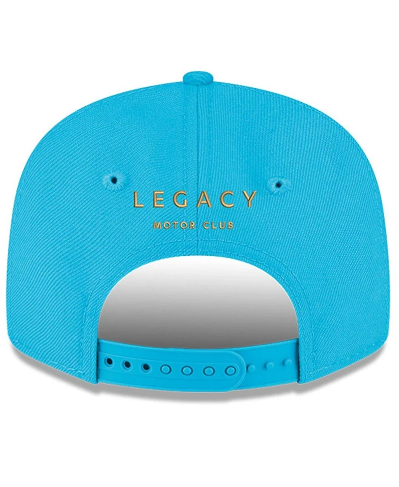 New Era Men's Blue Erik Jones 9FIFTY Snapback Adjustable Hat