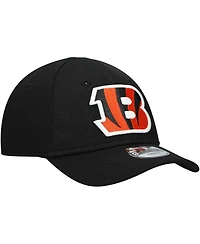 New Era Toddler Black Cincinnati Bengals Main 9FORTY Adjustable Hat
