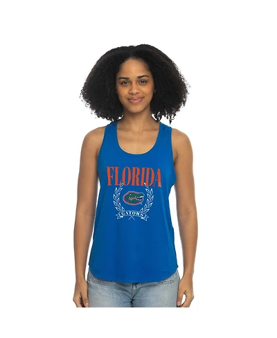 ZooZatz Women's Royal Florida Gators Everyday Tri-Blend Tank Top