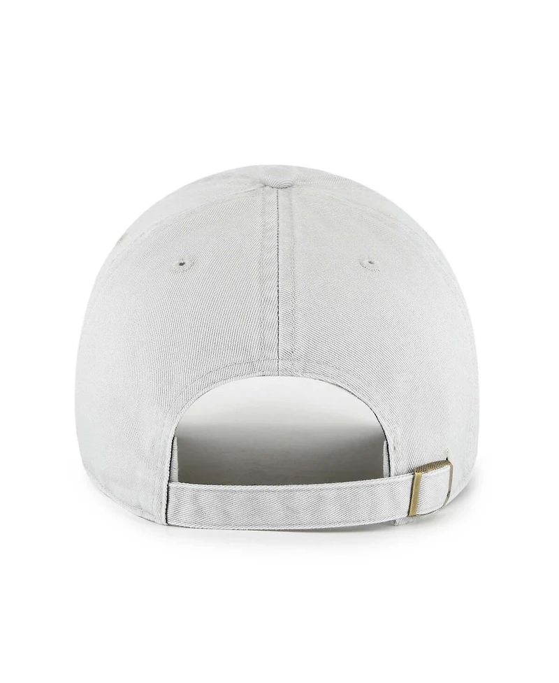 '47 Brand Men's Gray Georgetown Hoyas Vault Clean Up Adjustable Hat