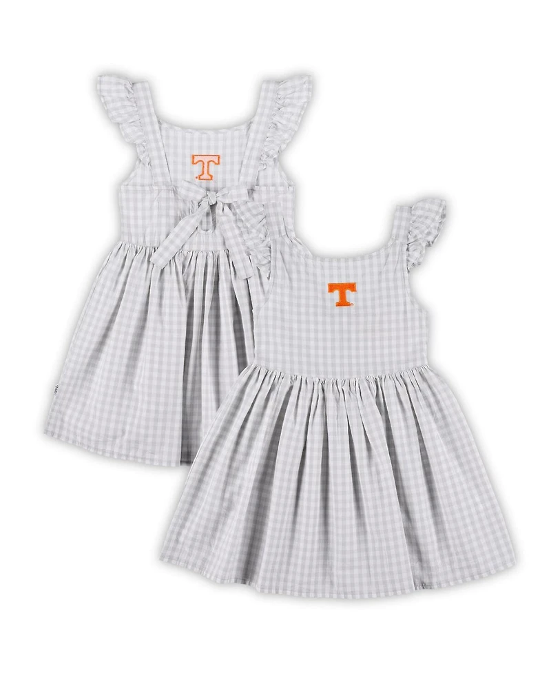 Garb Girls Toddler White Tennessee Volunteers Constance Gingham Dress