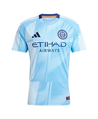Adidas Men's Tayvon Gray Light Blue New York City Fc 2025 The Excelsior Kit Replica Player Jersey