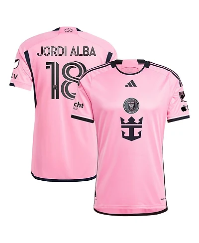 Adidas Men's Jordi Alba Ramos Pink Inter Miami Cf 2024 2getherness Authentic Player Jersey