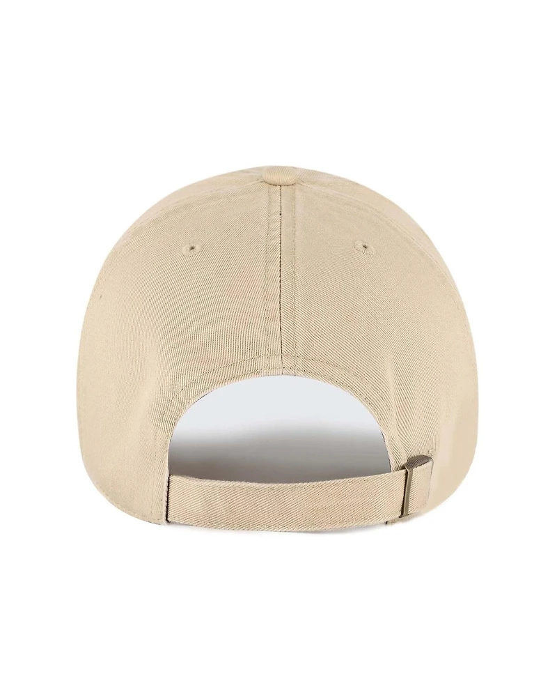 '47 Brand Men's Khaki Iowa State Cyclones Vault Clean Up Adjustable Hat