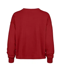 '47 Brand Women's Scarlet San Francisco 49ers Muse Sydney Long Sleeve T-Shirt