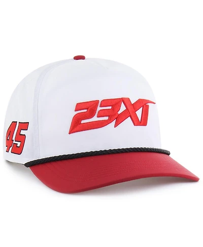 '47 Brand Men's White/Red Tyler Reddick 23XI Rope Hitch Adjustable Hat