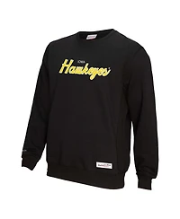 Mitchell & Ness Men's Black Iowa Hawkeyes Elite Script Pullover Sweatshirt