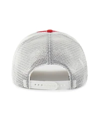 '47 Brand Men's and Women's Red Wisconsin Badgers Contemporary Basics Foundation Trucker Hitch Adjustable Hat