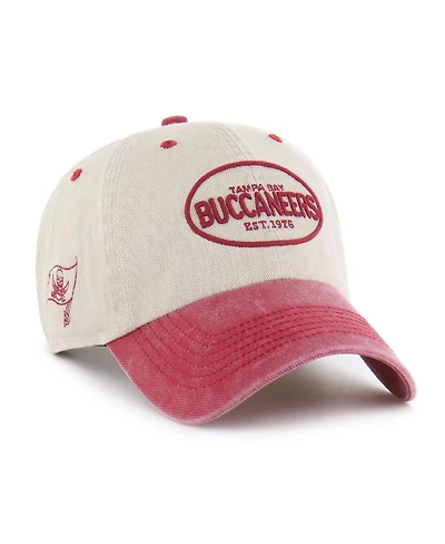 '47 Brand Men's Khaki Tampa Bay Buccaneers Breaking Trail Clean Up Adjustable Hat