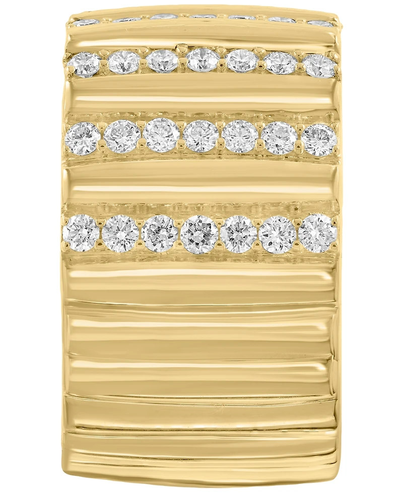 Effy Diamond Multi Column Wide Width Statement Ring (7/8 ct. t.w.) in 14k Gold