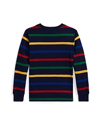 Polo Ralph Lauren Toddler and Little Boys Striped Long Sleeve T-Shirt