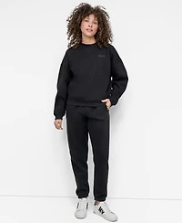 Dkny Women's Crew Neck Long Sleeves Top