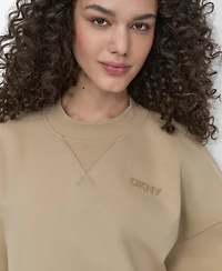 Dkny Women's Crew Neck Long Sleeves Top
