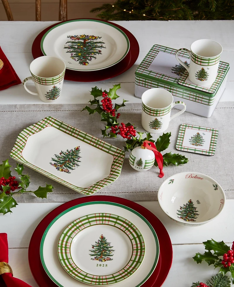 Spode Christmas Tree 2025 Annual Collector's Plate