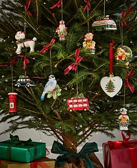 Spode Christmas Tree Brit Post Box Ornament