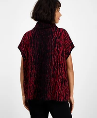 Anne Klein Women's Cowl-Neck Dolman-Sleeve Sweater
