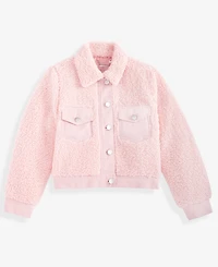 Jou Girls 4-8 Center-Front Button Jacket