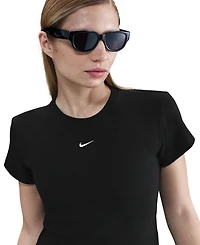 Nike Sportswear Women's Tight Ribbed Short Sleeve T-Shirt