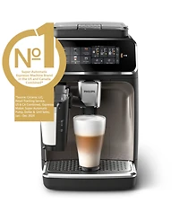 Philips 3300 Series Fully Automatic Espresso Machine with LatteGo Milk Frother